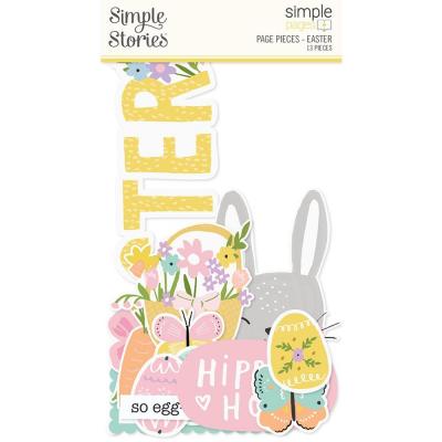 Simple Stories Simple Pages Pieces Die Cuts - Easter